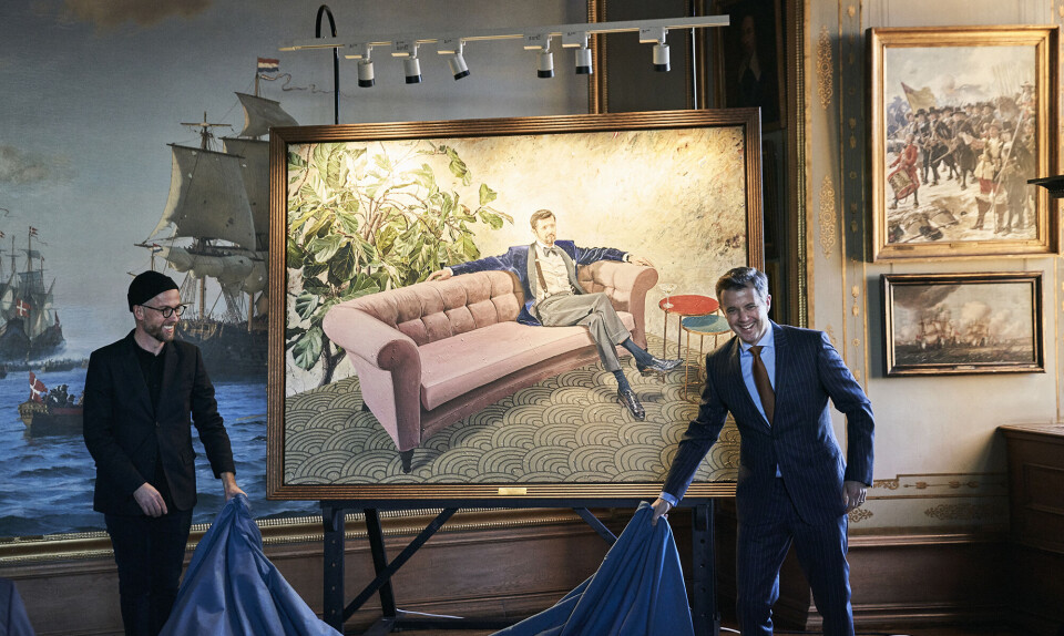 Kasper Eistrup afslørede portræt af Kronprins Frederik: 'Vi har udvekslet bands til hinanden. Det har været alt fra rock til klassisk musik'