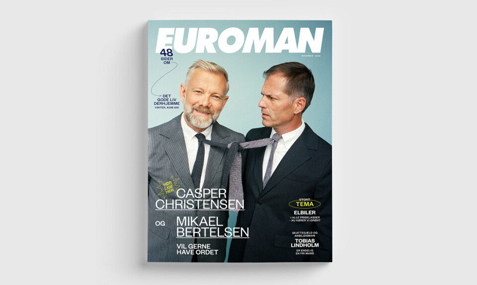 Nyt Euroman på gaden: Casper Christensen og Mikael Bertelsen vil gerne have ordet