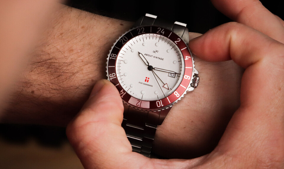 Fodboldlandsholdet har for første gang fået sit eget officielle ur