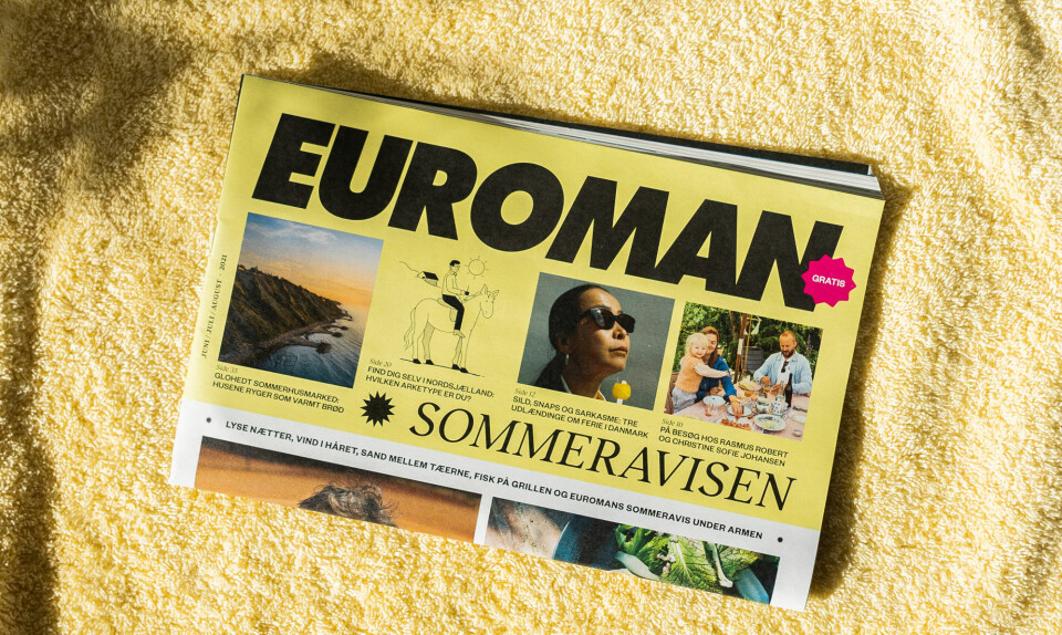 Solskin, sommerliv og avispapir: Euroman lancerer en gratis sommeravis