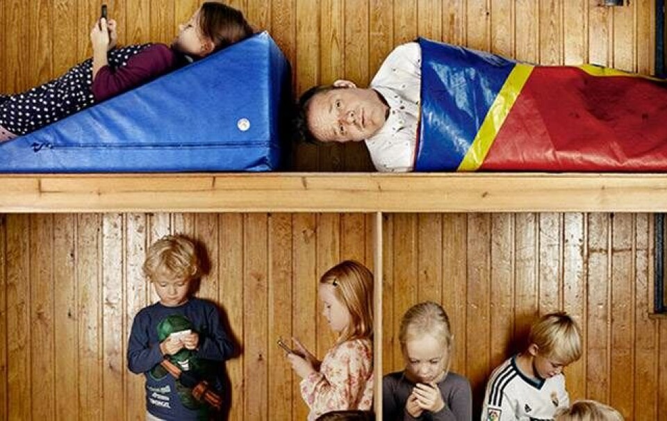 Jacob Riising: 'Mine børn synes, jeg er lige så røvsyg som alle andre fædre'