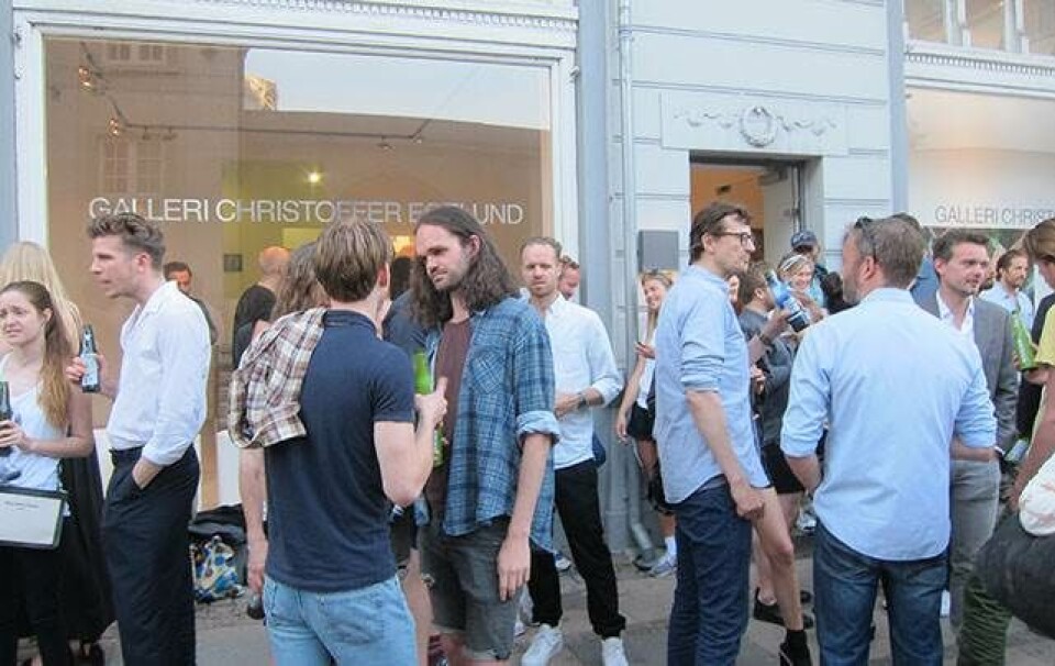 Se billeder: Reception for det nye nummer af Euroman