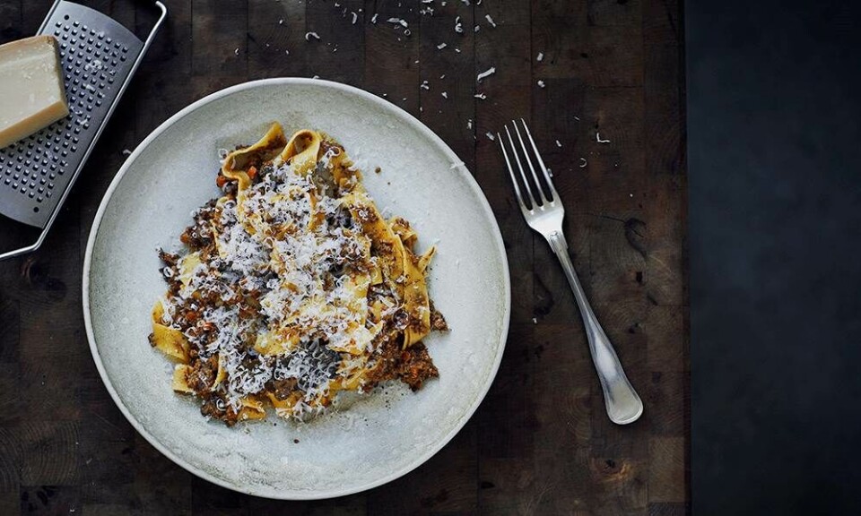 Sådan laver du den perfekte ragú alla bolognese