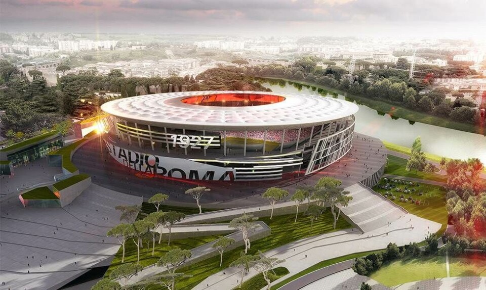 Nyt stadion til AS Roma