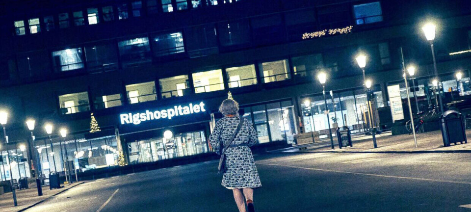 Se første klip fra ’Riget Exodus’: Bodil Jørgensen går i søvne mod Rigshospitalet