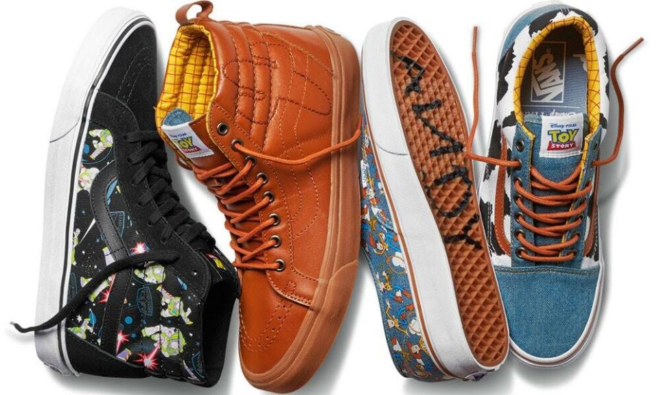 Vans laver ny kollektion sammen med Disney Pixar