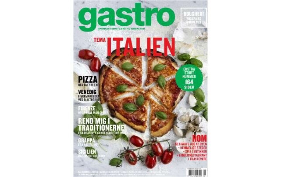 Nyt gastro på gaden: Ekstra stort nummer om Italien