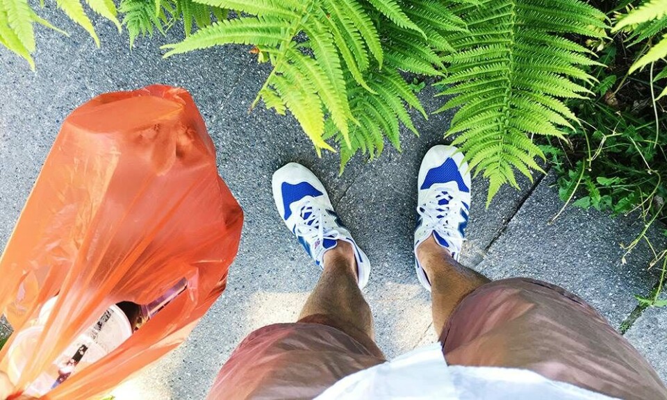 Frederik Lentz Andersen Acne shorts New Balance