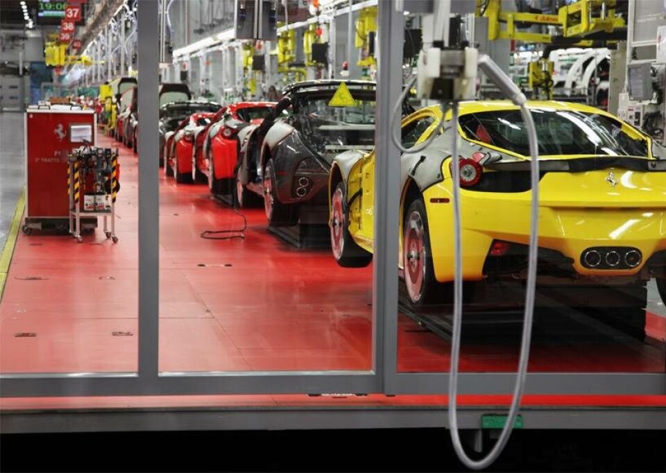 Kom med bag kulisserne hos Ferrari