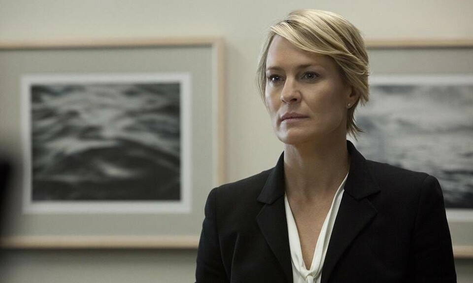 Claire Underwood overtager det ovale værelse i sidste sæson af ’House of Cards’