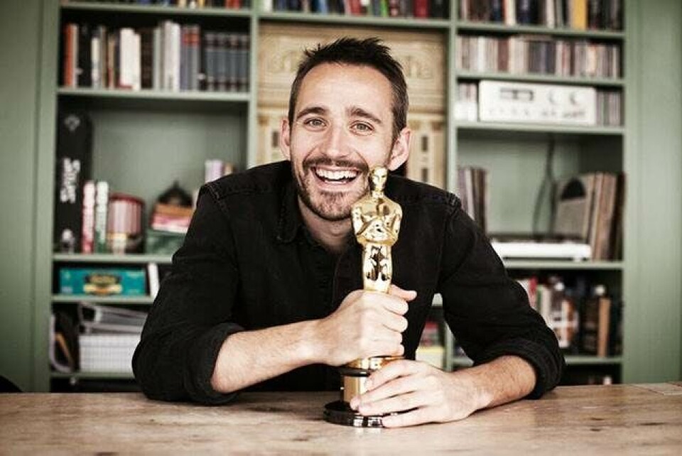 Min nabo har vundet en Oscar