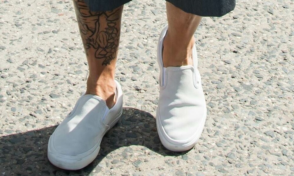 Slip-on sneakers til sommeren