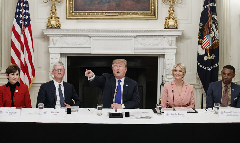 Donald Trump tror Apples direktør hedder Apple til efternavn