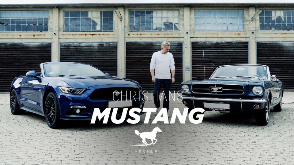 Video: Jeg smiler hver gang, jeg sætter mig ind i min Mustang Christians Mustang