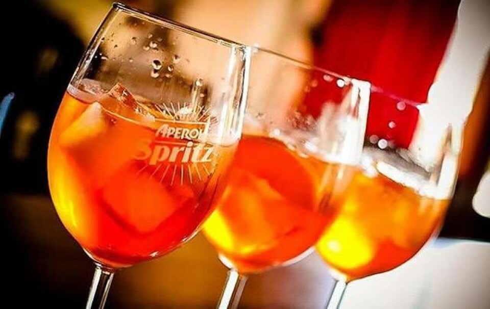 Den fotogene italienske aperitif Aperol erobrer sommer-Danmark