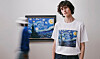 Uniqlo og MoMA trykker kunstværker af Vincent Van Gogh og Salvador Dalí på T-shirts