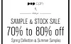 POPcph Sample & Stock Sale