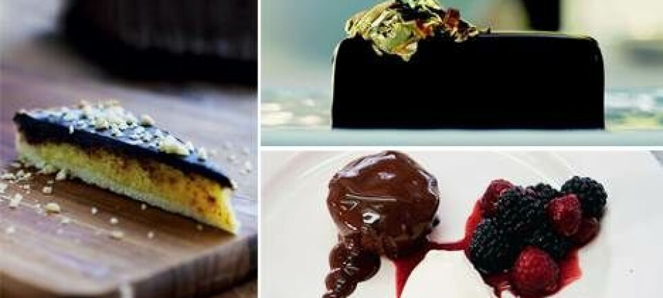 3 lækre desserter med chokolade
