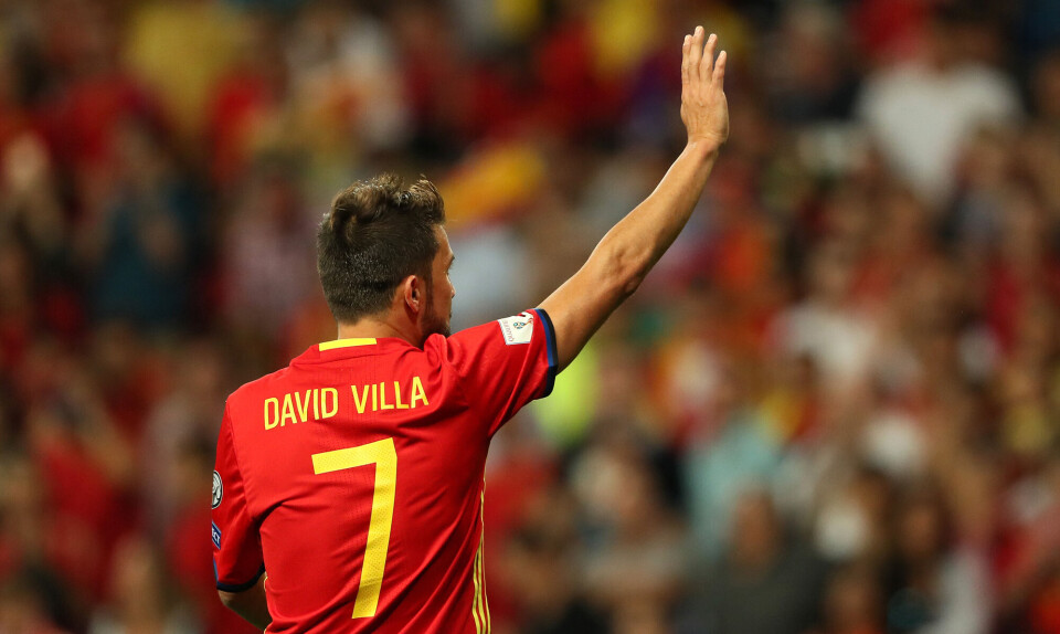 David Villa stopper karrieren: ”Jeg har været en heldig mand”