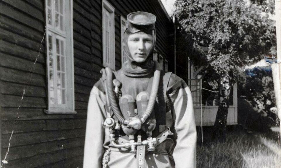 Ny bog om de første frømænd i Danmark