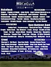 Brochella 2011 line-up