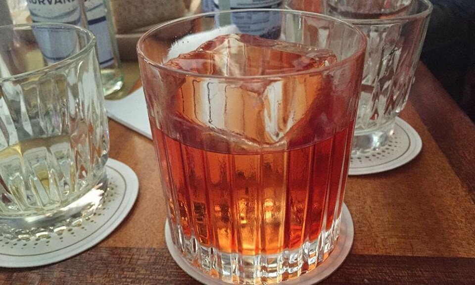 Negroni Campari vermouth gin