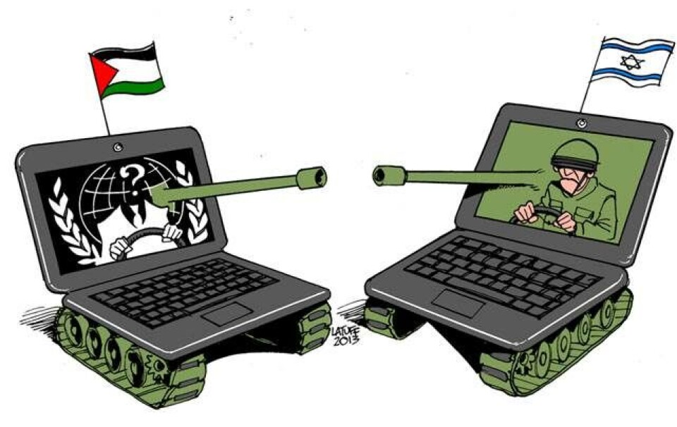 Anonymous’ hackerangreb mod officielle israelske hjemmesider