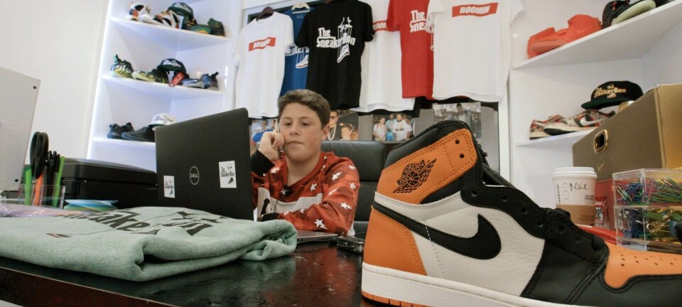 Mød den 16-årige 'Sneaker Don' der forsyner stjernerne med sjældne sneakers