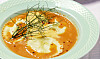Ravioli med jomfruhummer-bisque og sauce rouille