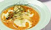 Ravioli med jomfruhummer-bisque og sauce rouille