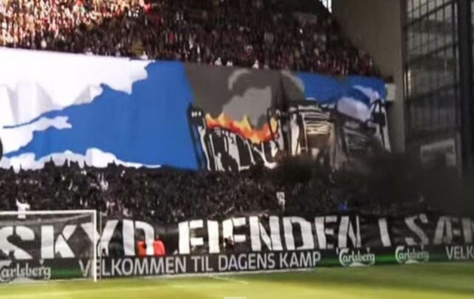 Amerikansk avis elsker FCK-fans for kanon-tifo