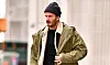 David Beckham er klar til vinter med en moderigtig hue.