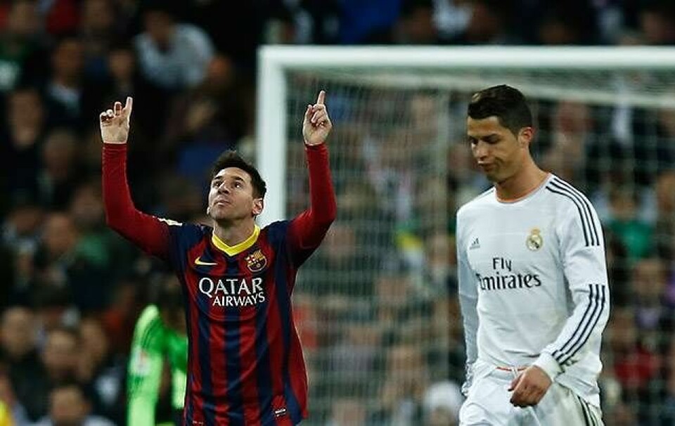 Messi photobomber Ronaldo og opsummerer deres forhold