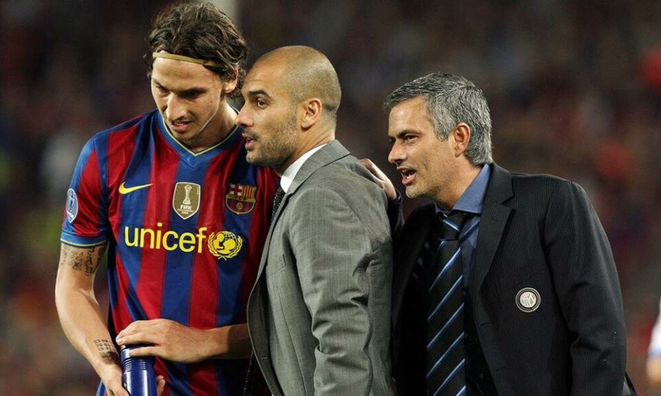 Josep Guardiola vs José Mourinho rivalisering