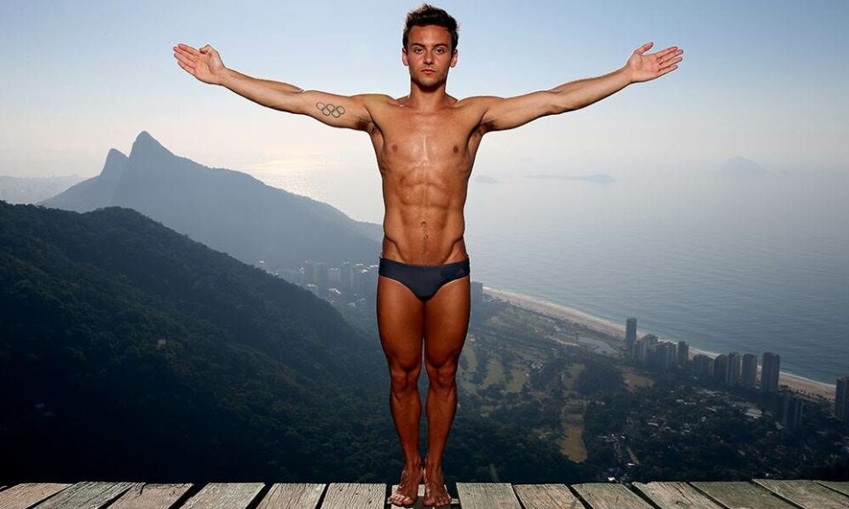 Olympisk mestersvømmer Tom Daley