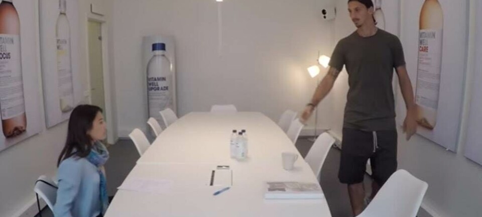 Video: Sådan klarer man en jobsamtale med Zlatan