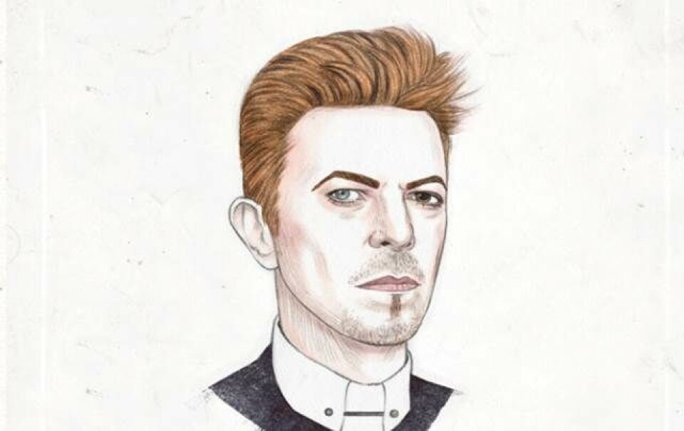 Bowie-tegningen der gif viralt: En lille påskønnelse af en stor person
