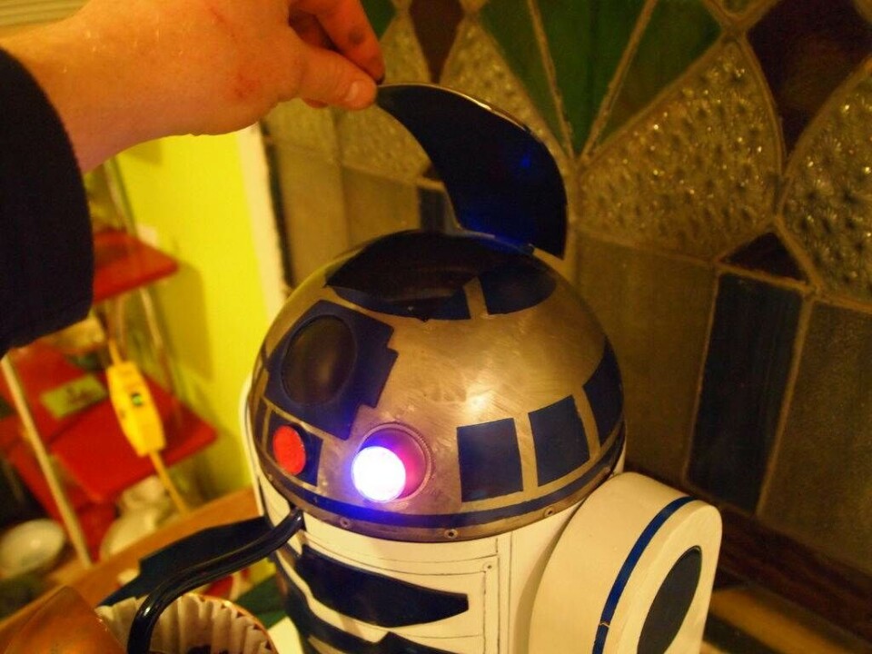 Denne R2-D2-kaffemaskine er galaxens bedste opfindelse