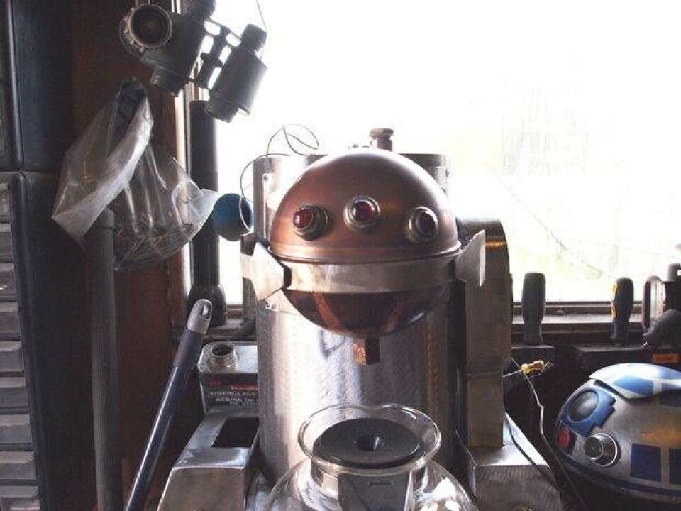 Denne R2-D2-kaffemaskine er galaxens bedste opfindelse