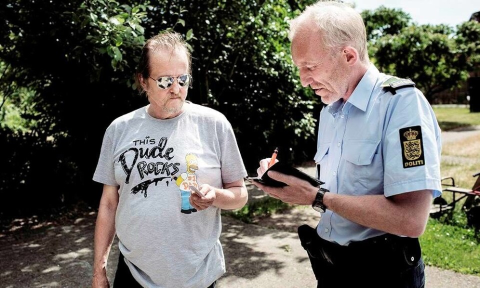 På patrulje med landbetjenten