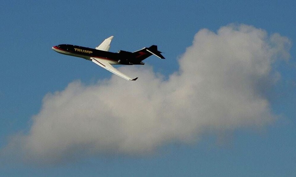 t-bird trump force one