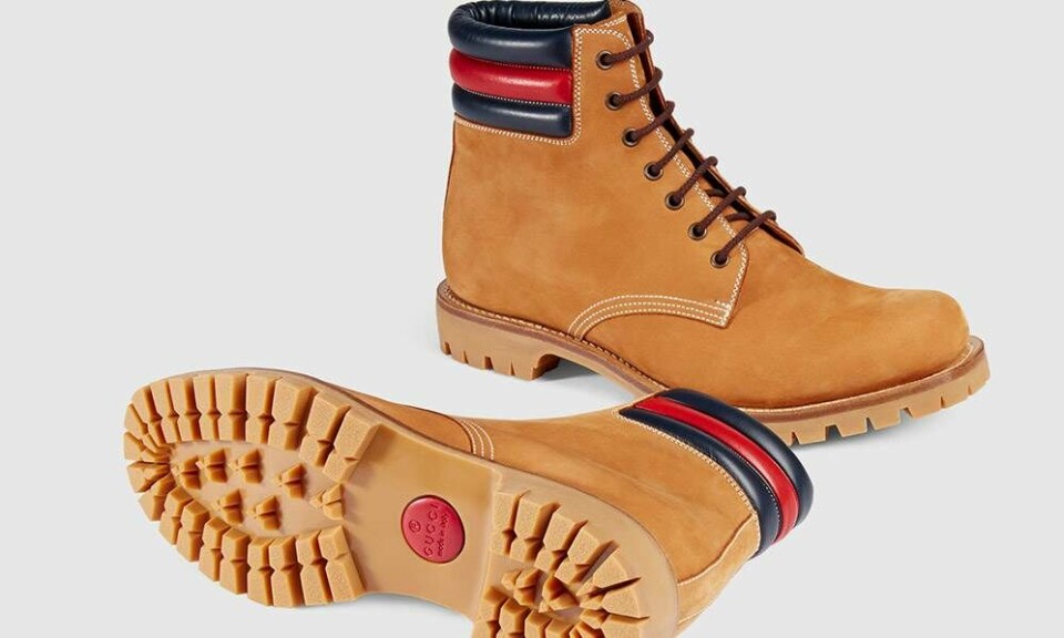 gucci x timberland