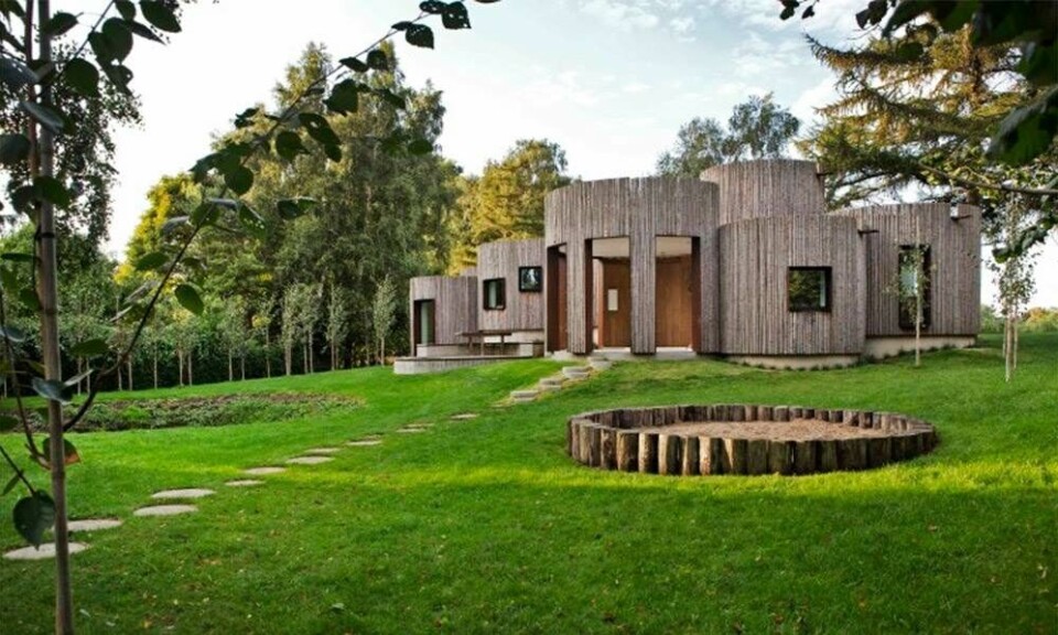 Rundt på gulvet: Perle på Møn er årets feriebolig