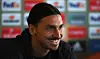 Zlatan Ibrahimovic til pressekonference i Manchester United