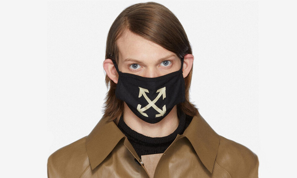 Ansigtsmaske fra Off-White er det mest efterspurgte produkt til mænd i verden