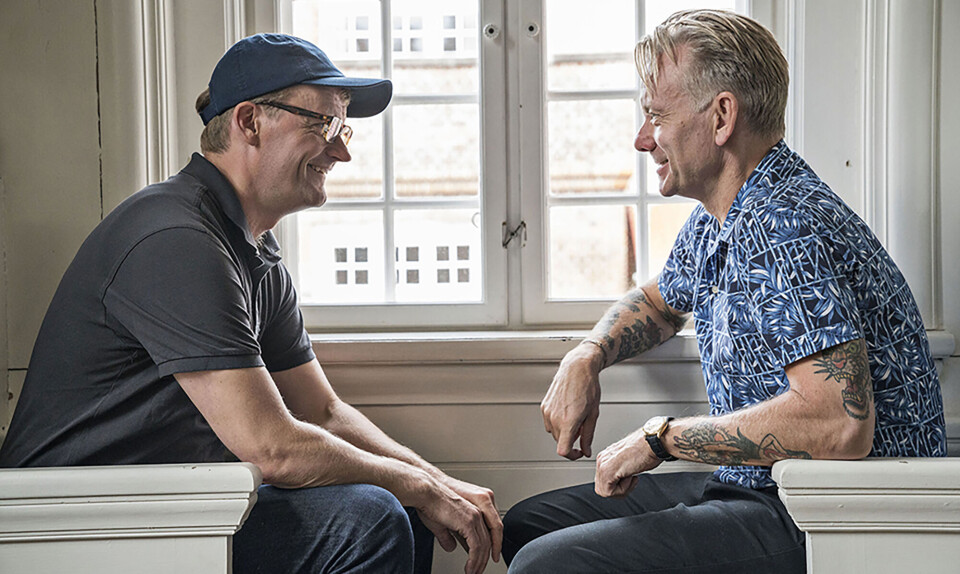 Frank og Casper er i storform i første klip fra ’Klovn The Final’