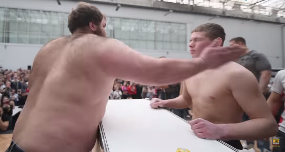 Russian slap contest generation iron russia
