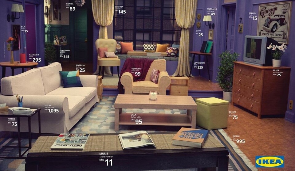 IKEA genskaber stuerne fra ‘Friends’, ‘Stranger Things’ og ‘The Simpsons’