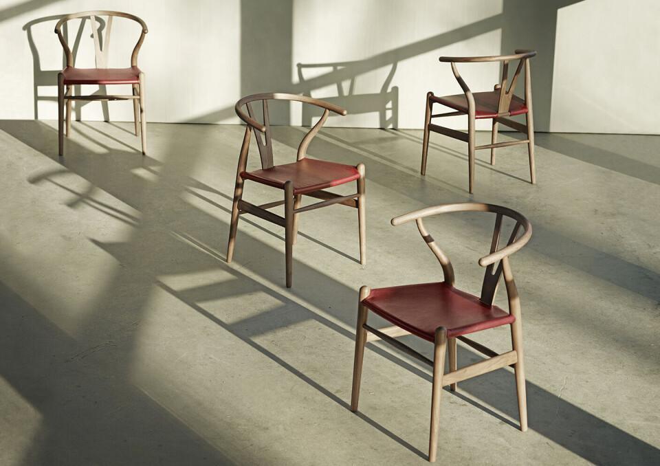 hans j. wegner y-stol særudgave 105 års carl hansen søn