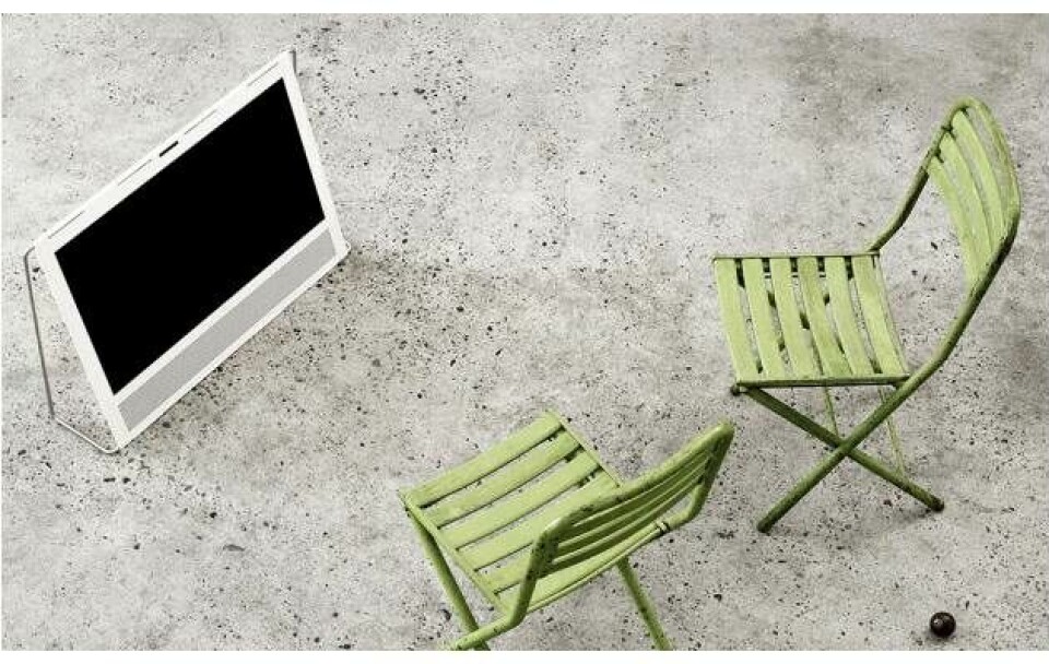 BeoPlay V1: Se tv i haven